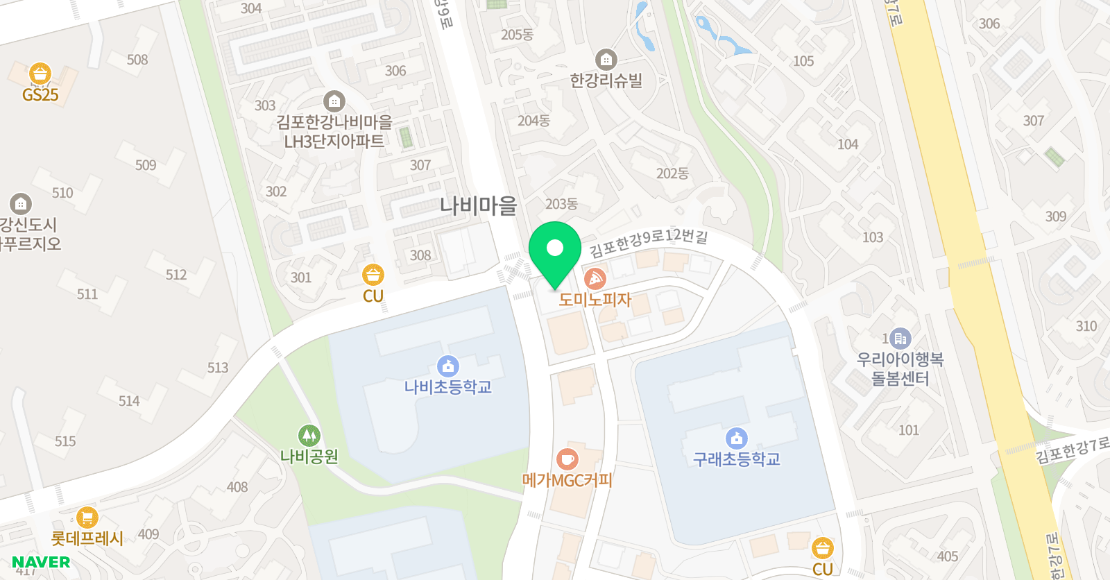 삼성 영어학원 나비캠퍼스 위치