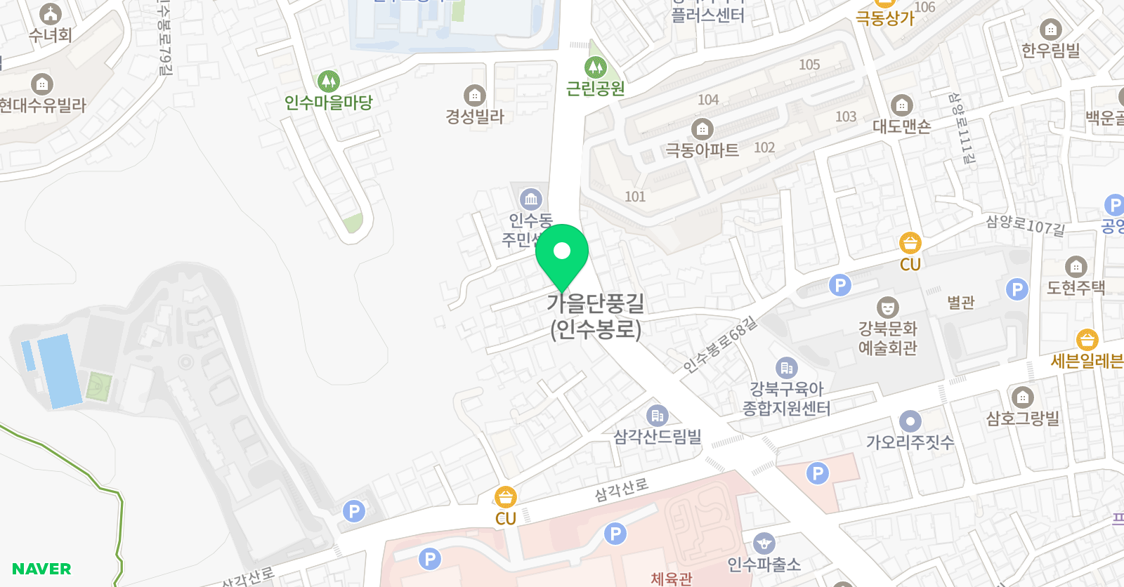 서양화전공 미술 위치