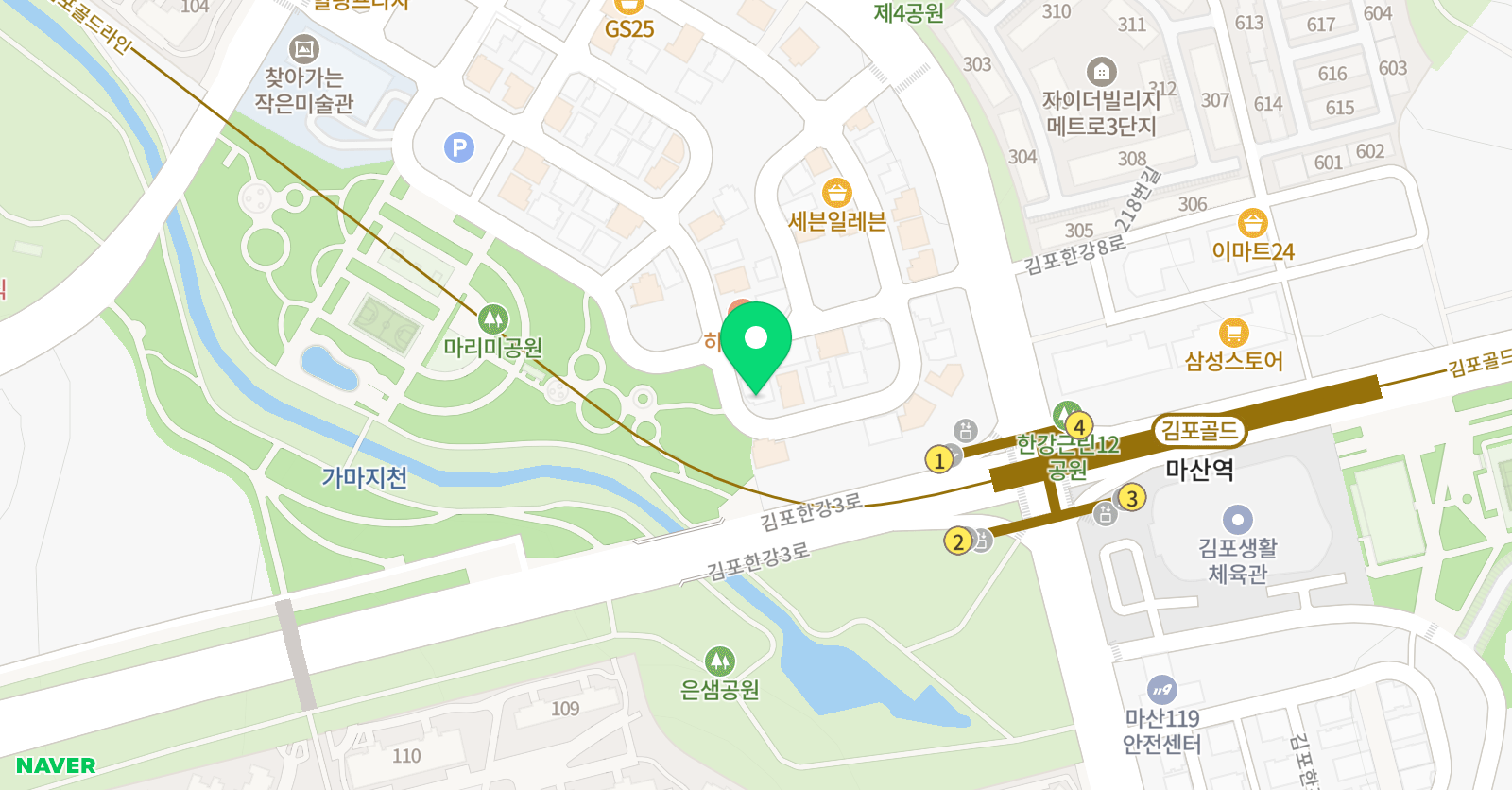 스폴 프스포츠클럽 위치