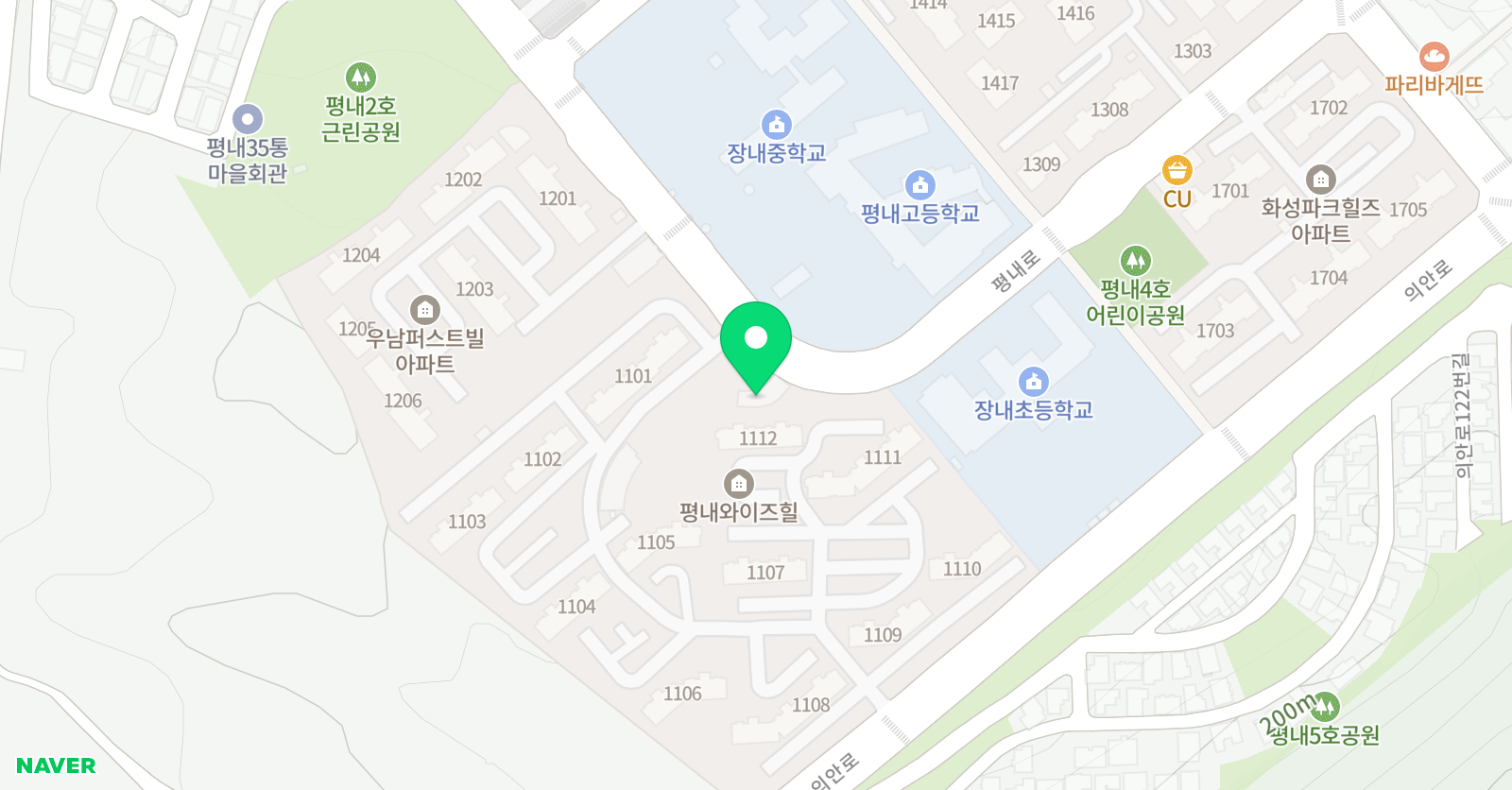 리본 피아노교습소 위치