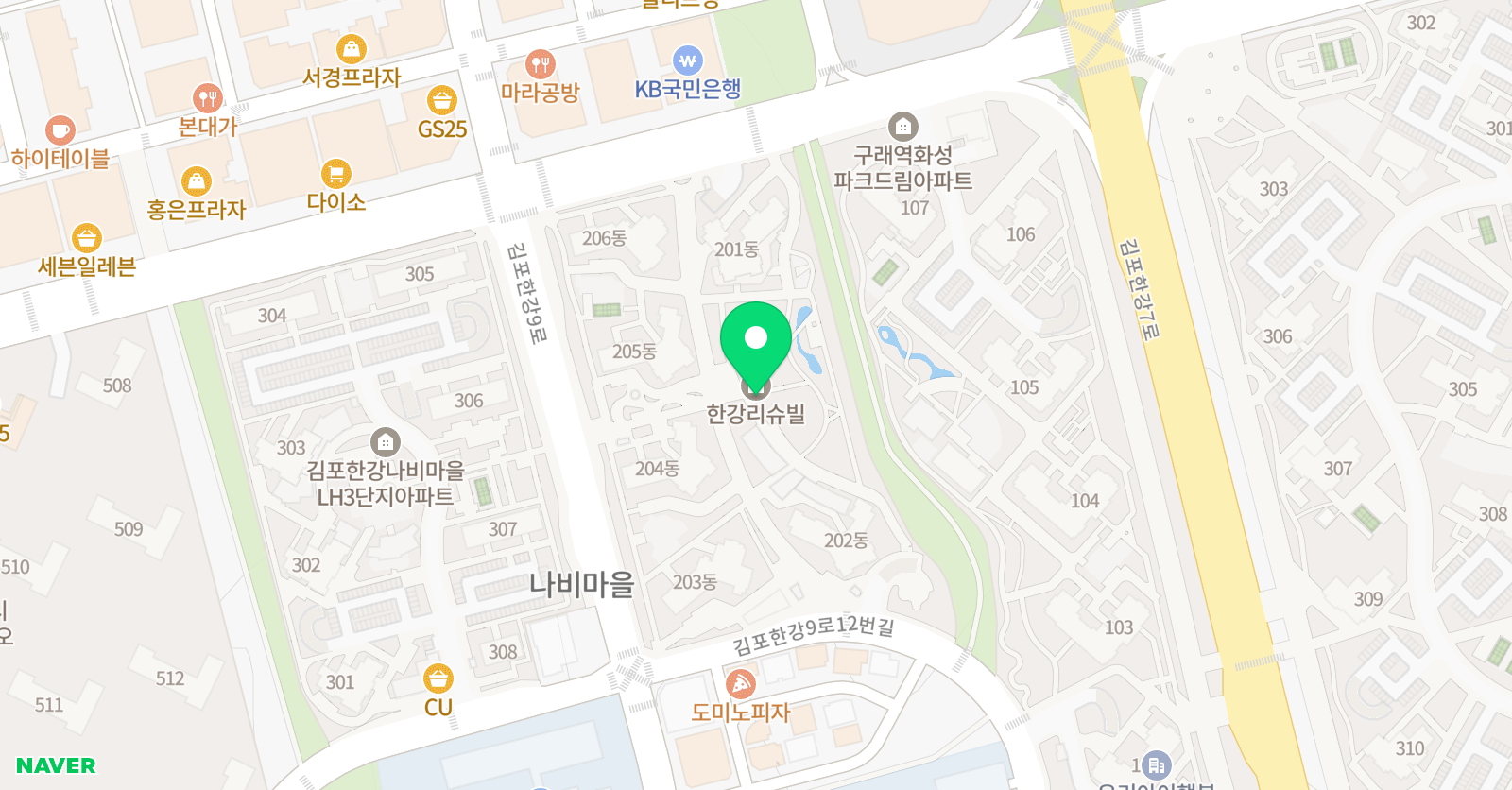 스마트해법 영어 리슈빌교실점 위치
