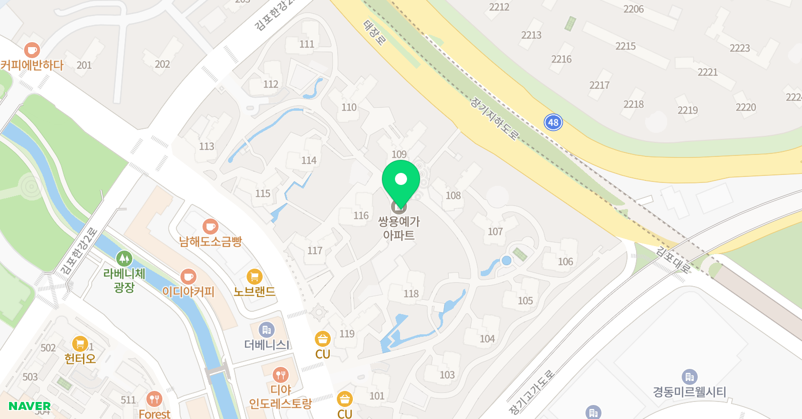 영렘브란트 장기예가클래스 위치