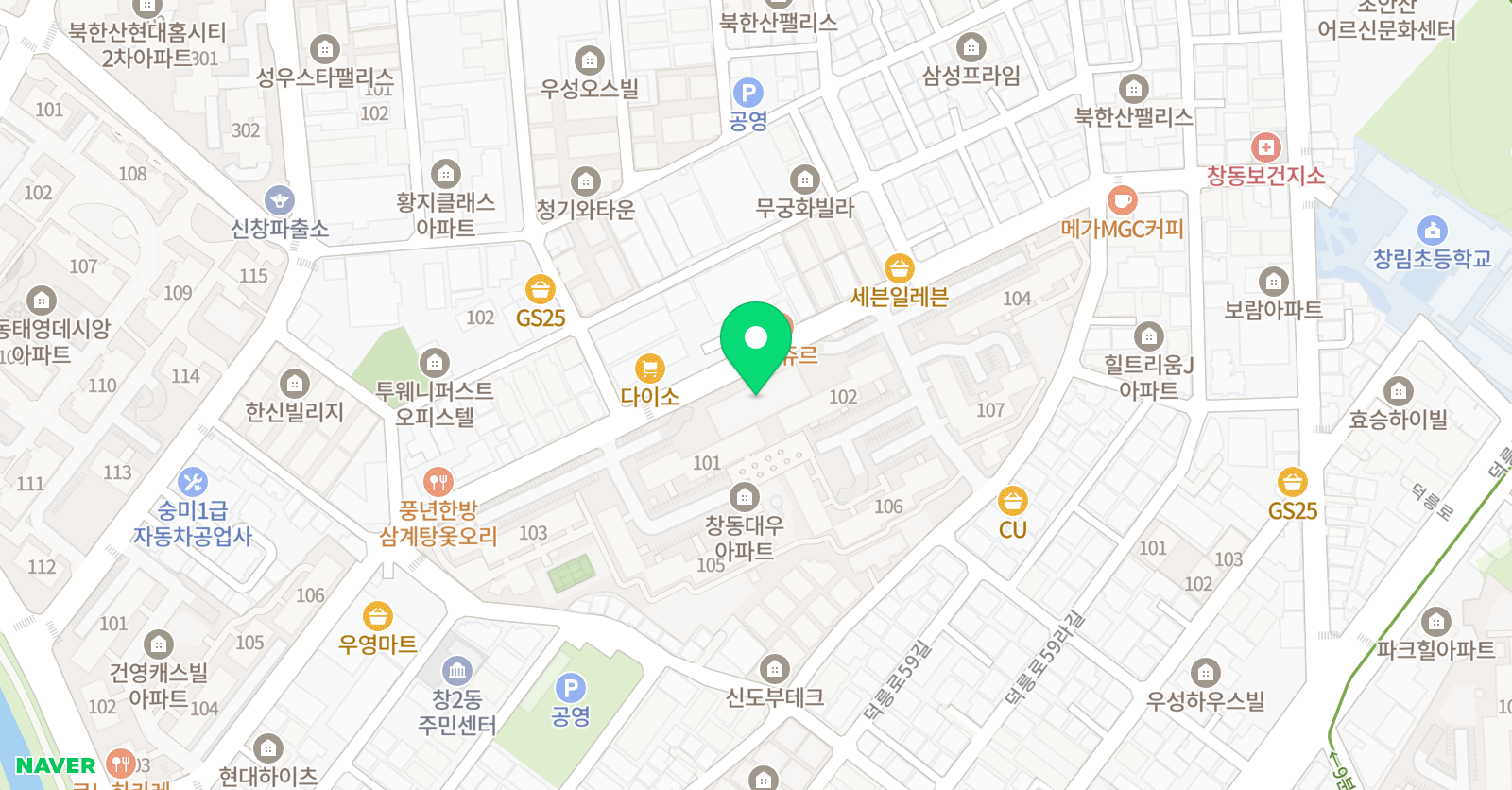 칸타빌레 음악교습소 위치
