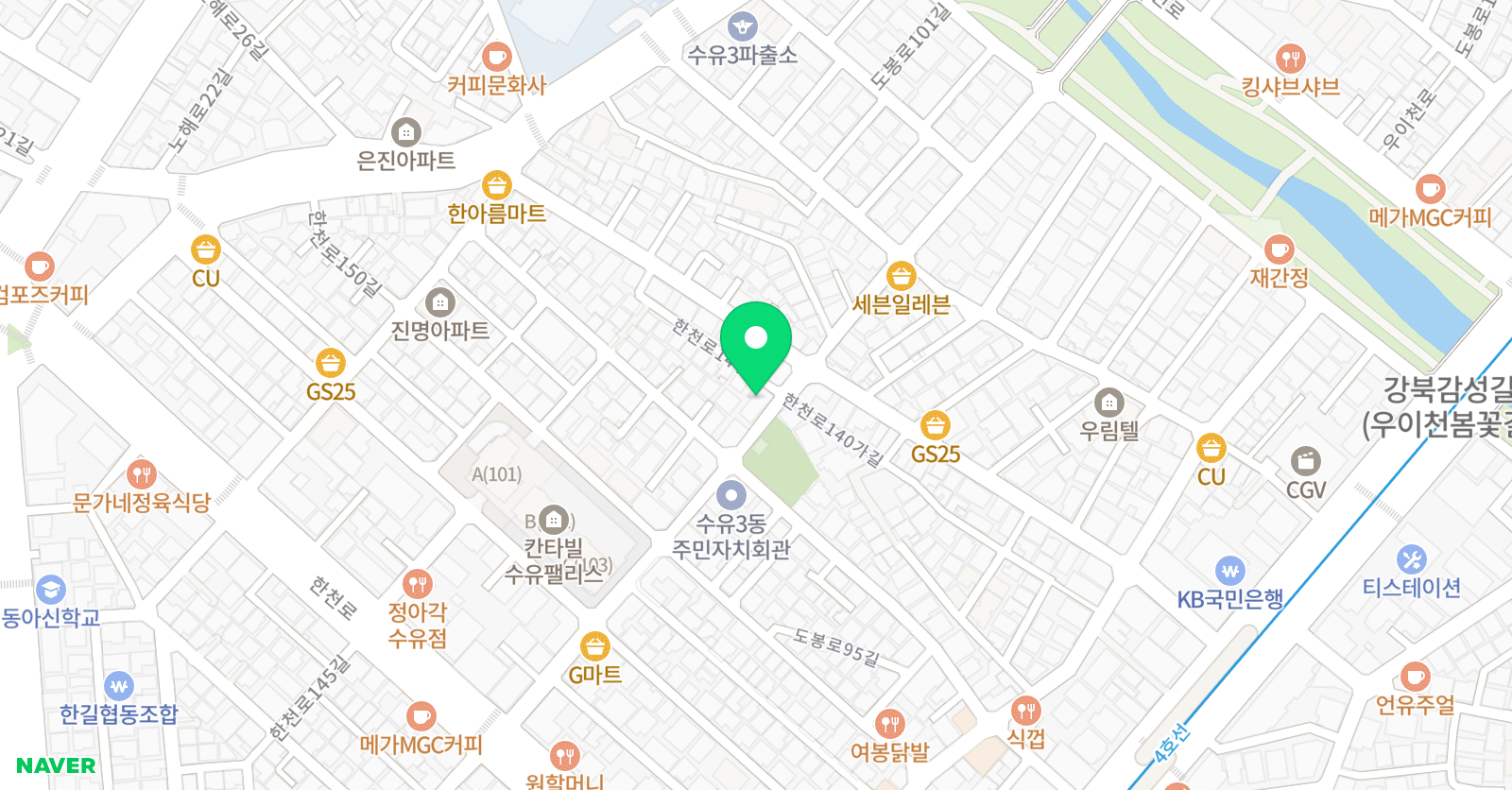 새소리 음악학원 위치