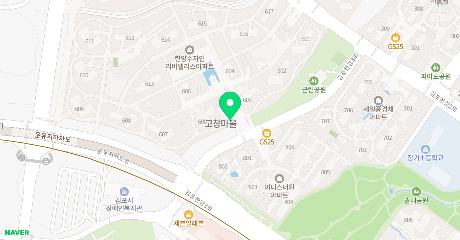 백호 태권도 위치