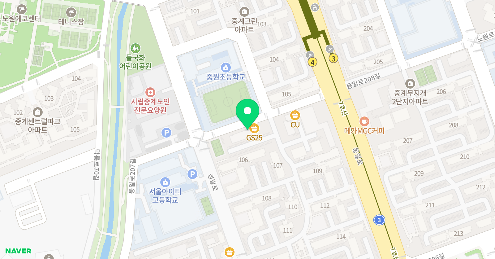 GnB 패럴랙스 경기남부지역본부 위치