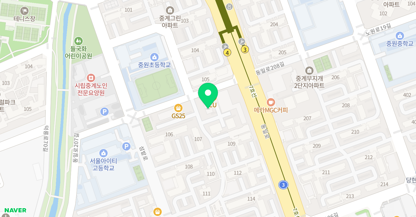 노원 참 수학 교습소 위치