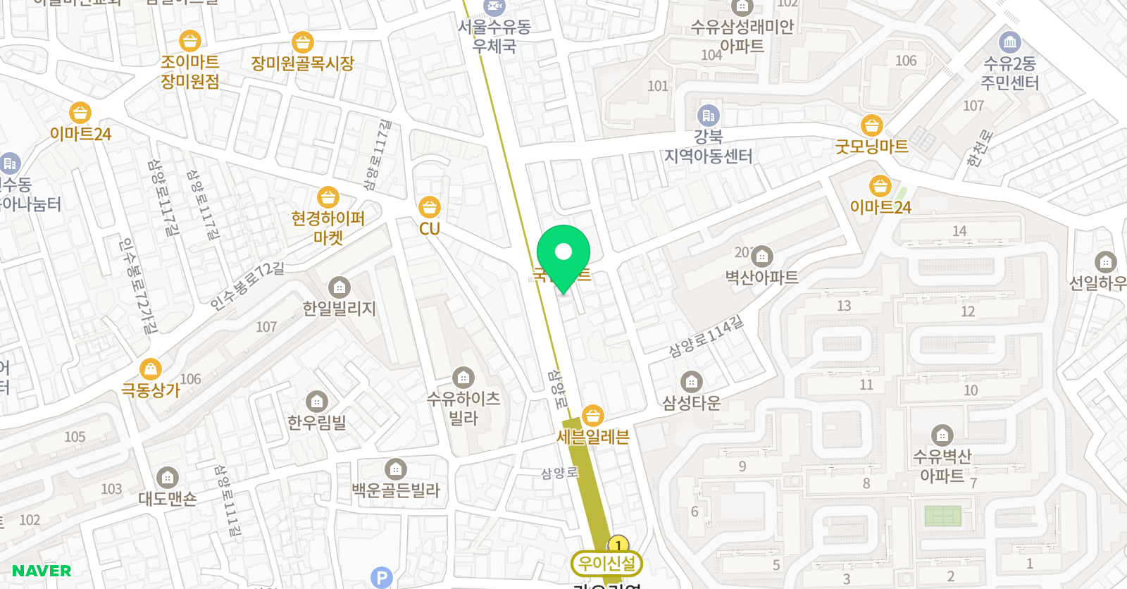 ESA 학원 위치
