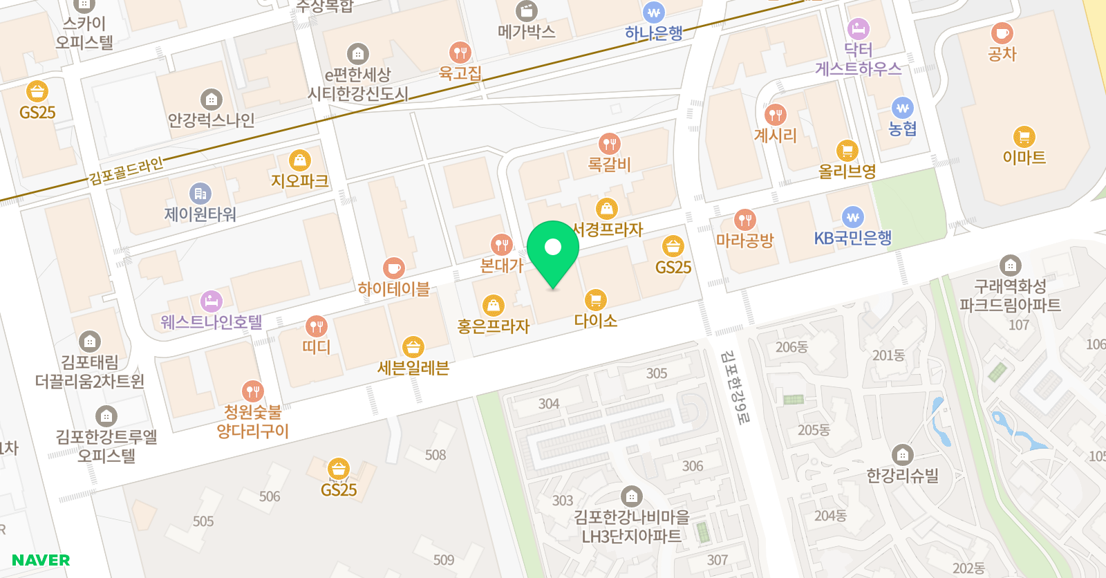 청담클루빌 영어학원 위치
