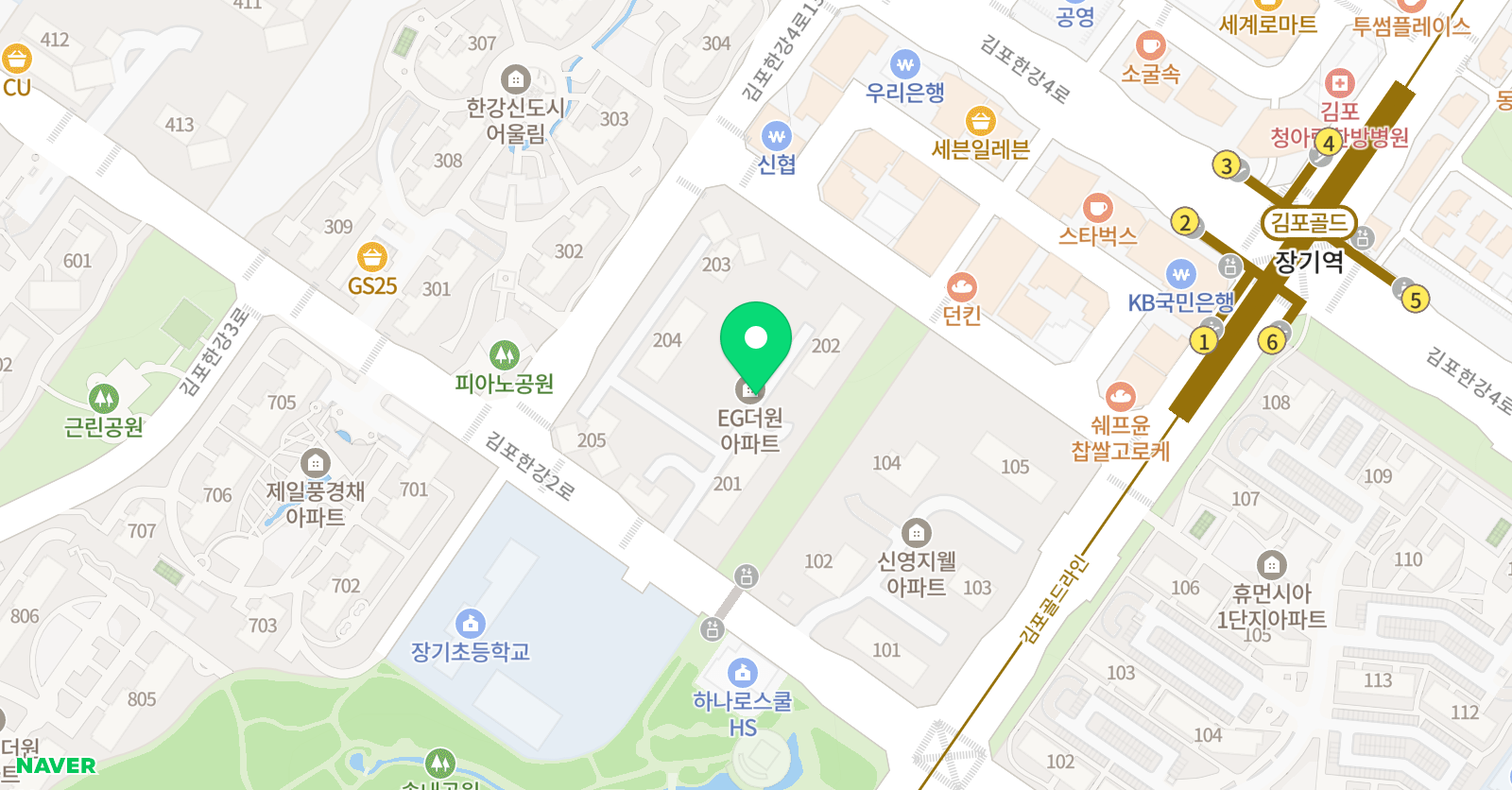 김포 마누아트 위치
