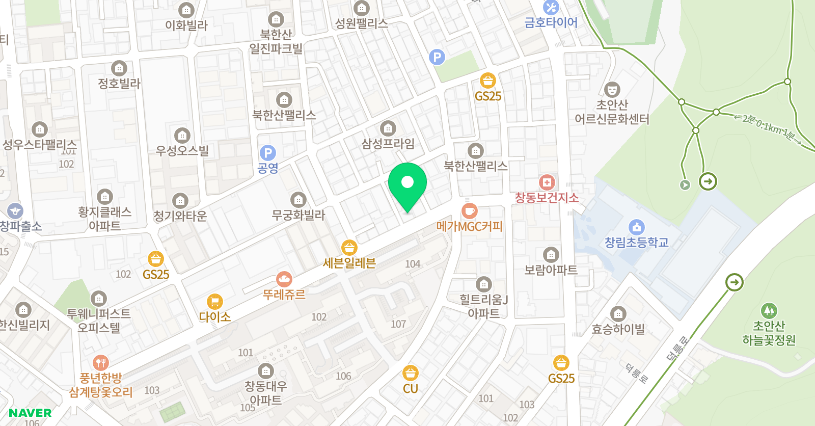 엠베스트SE 도봉창동점 위치