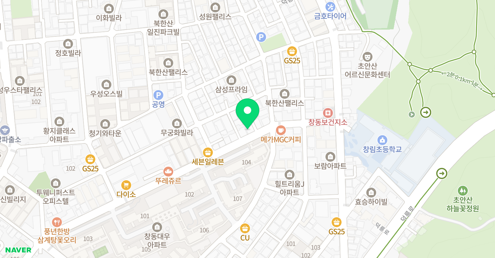 해동검도 외발자전거 위치