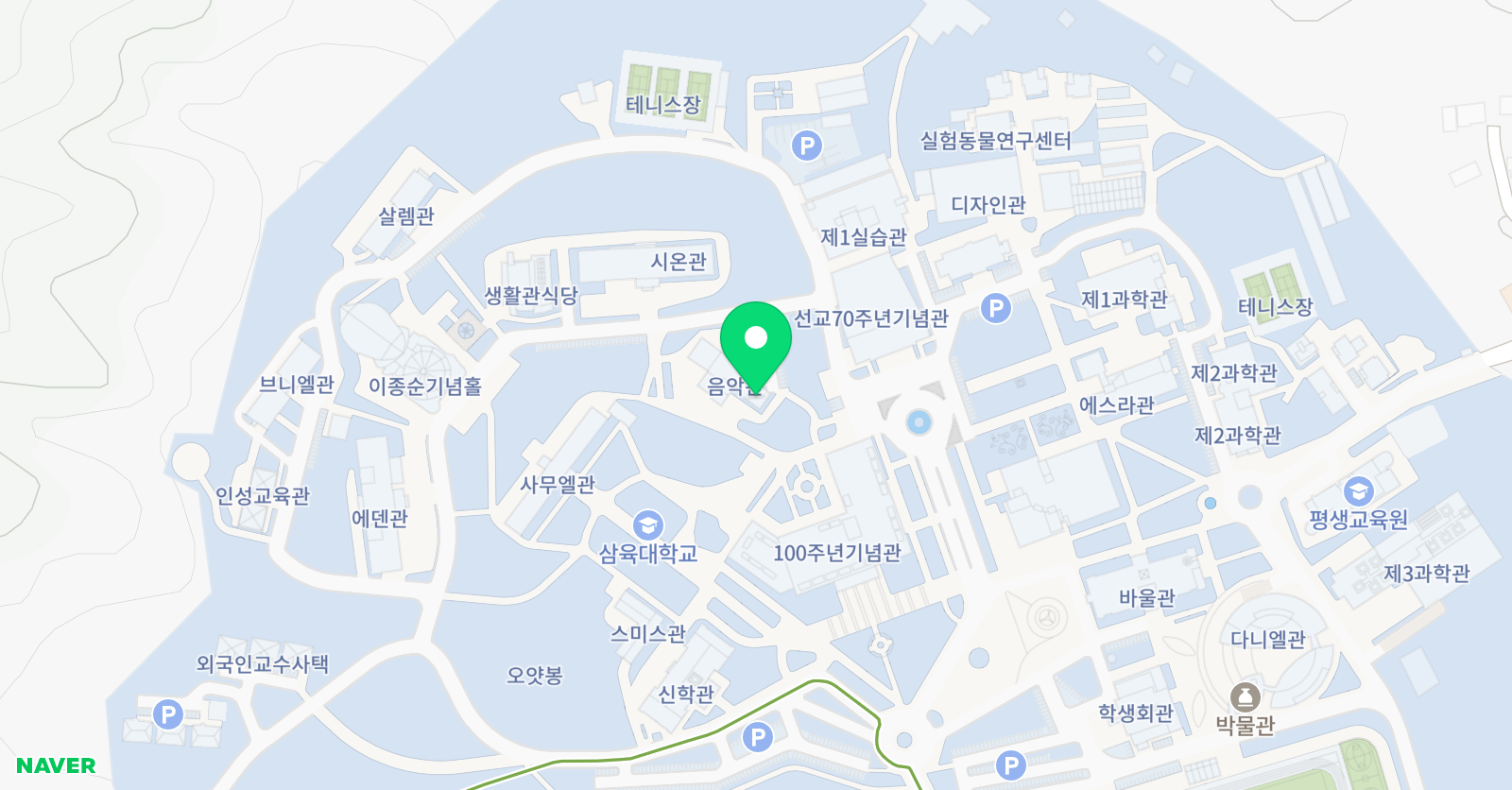삼육대학교 글로벌예술영재교육원 위치