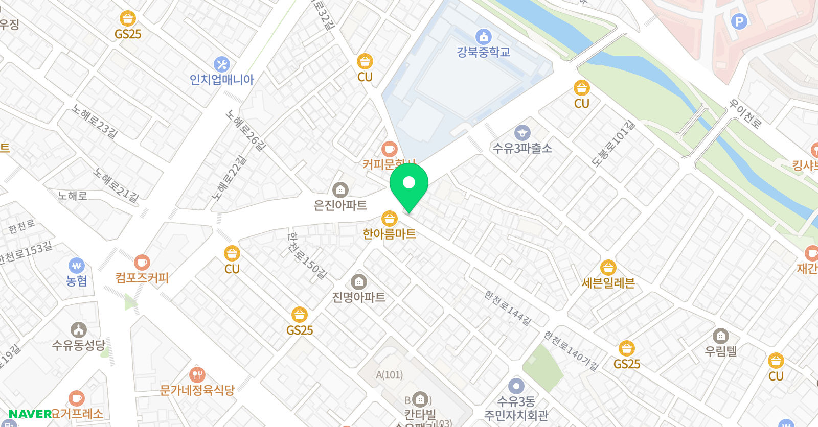 대호 태권도 위치