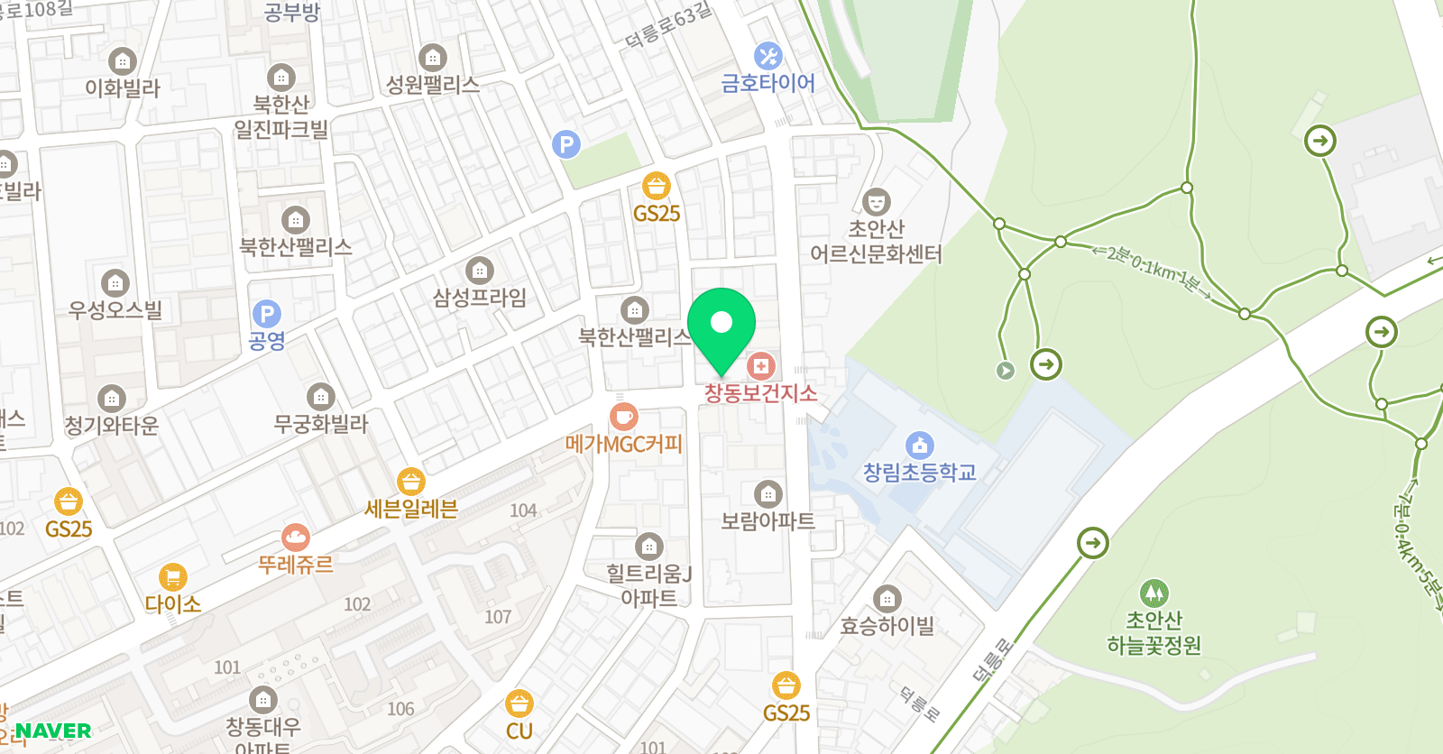 창림 피아노 위치