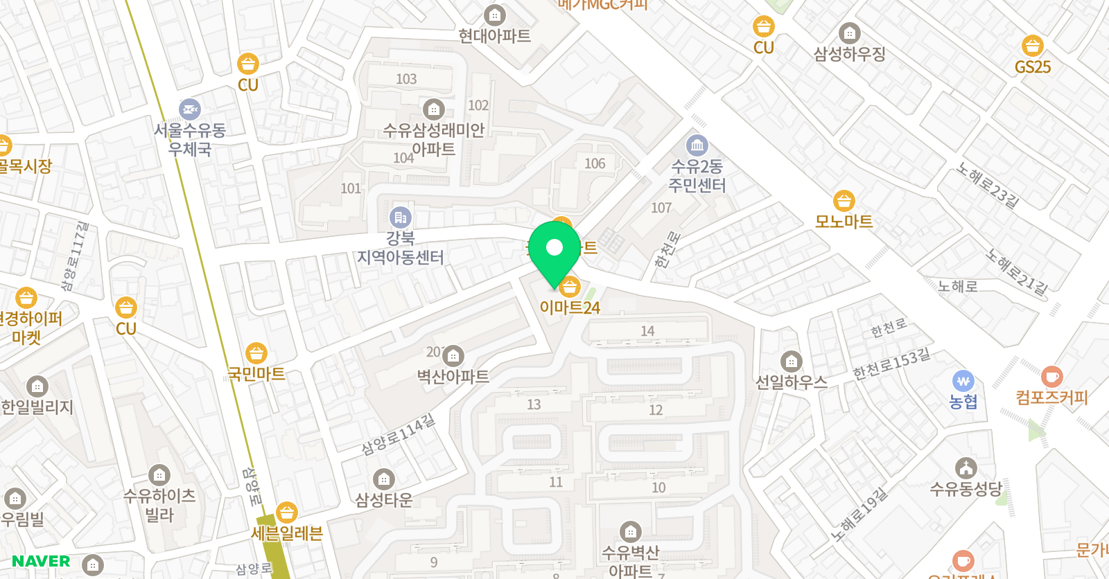꿈나무 피아노교습소 위치
