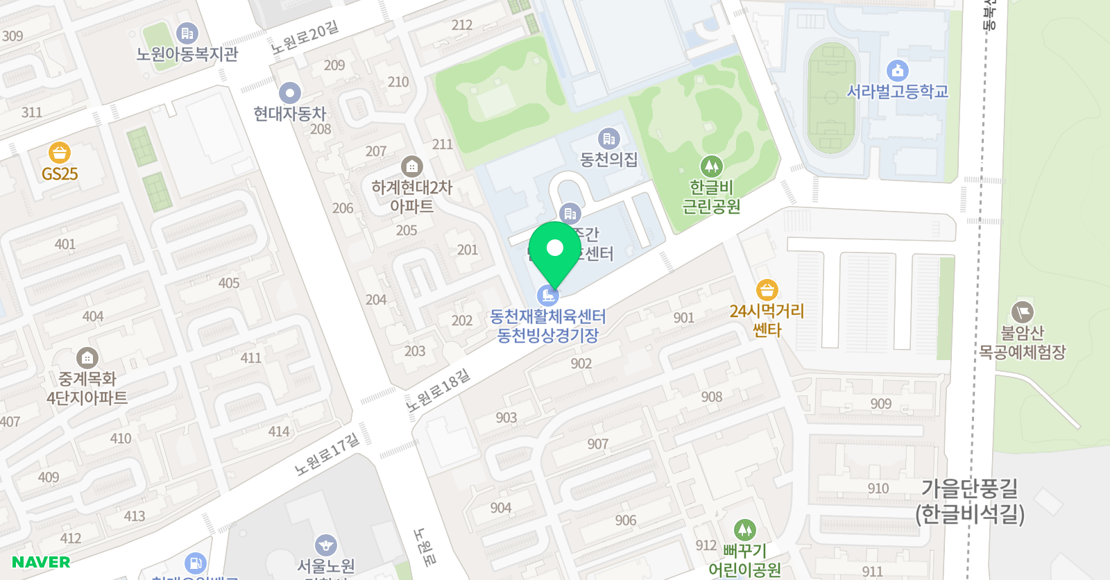 동천타이거샥스 위치