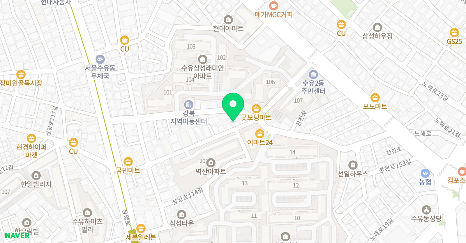 라래 음악학원 위치