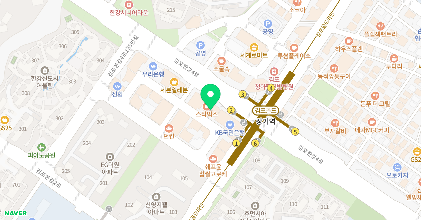 우리 학원 위치