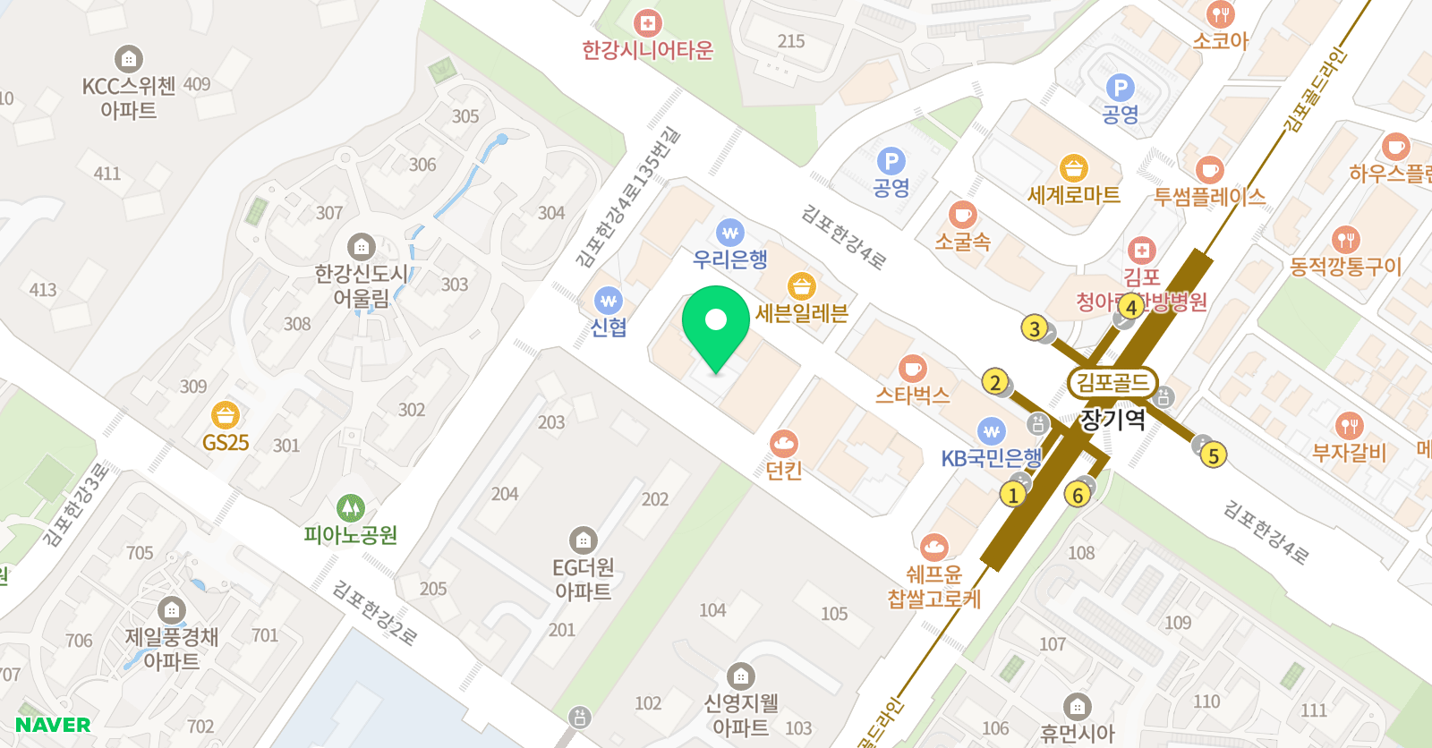 스프링스 수학학원 위치