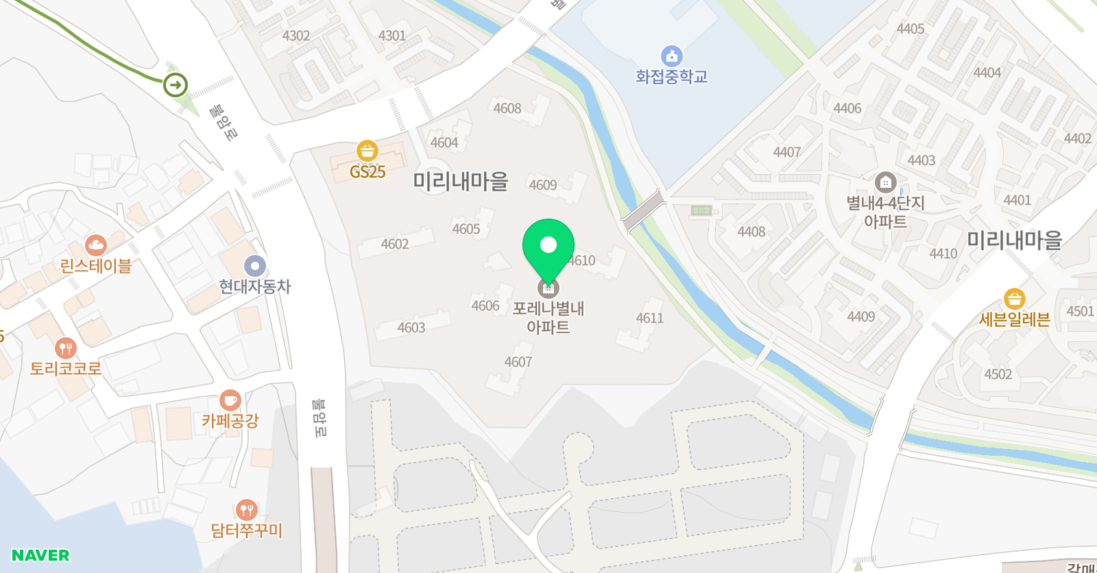 오감 영어키즈클럽 위치