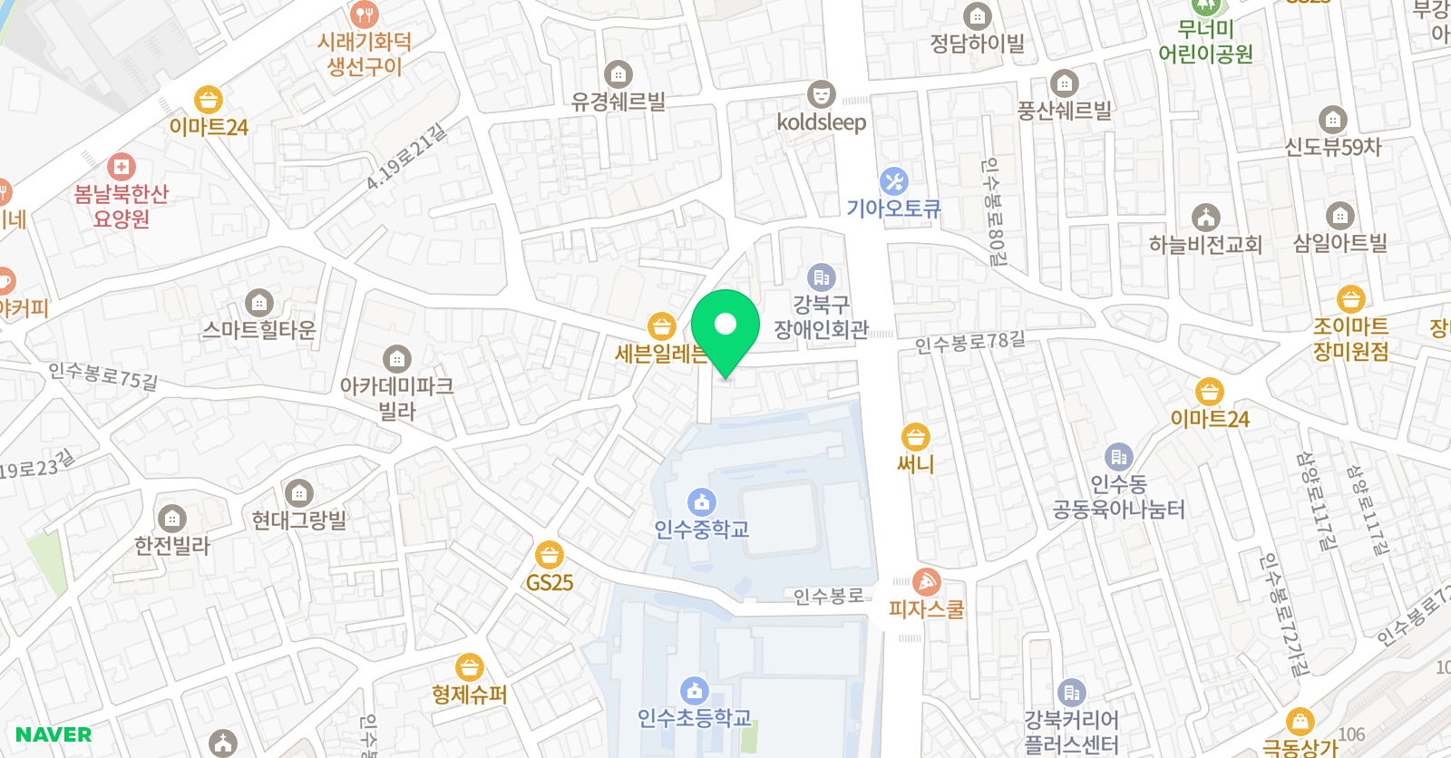 두두미술 학원 위치