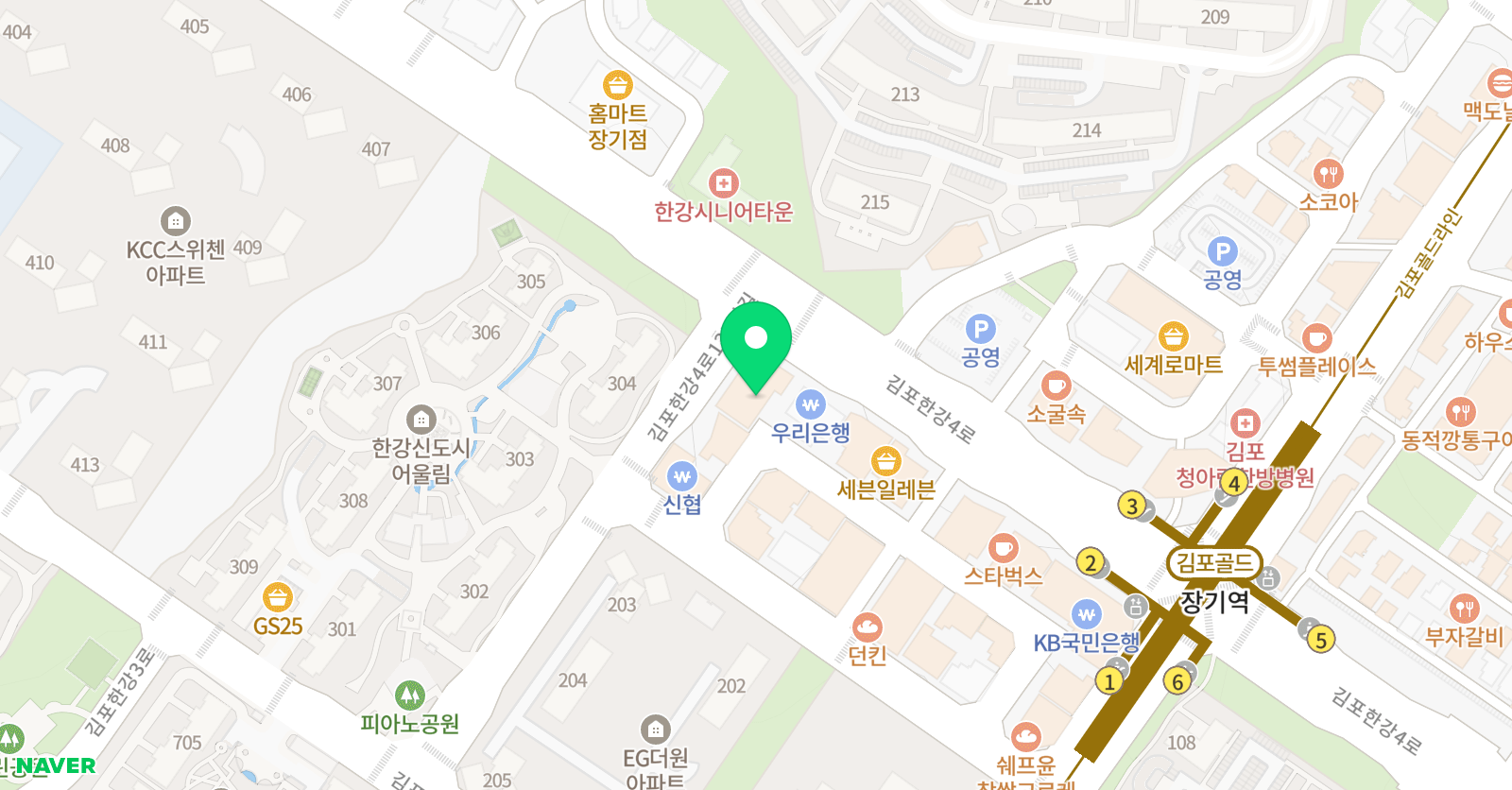 미래아이 학원 위치
