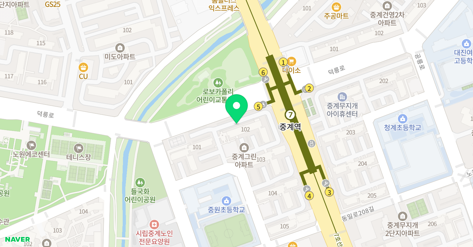 호예 미술 위치