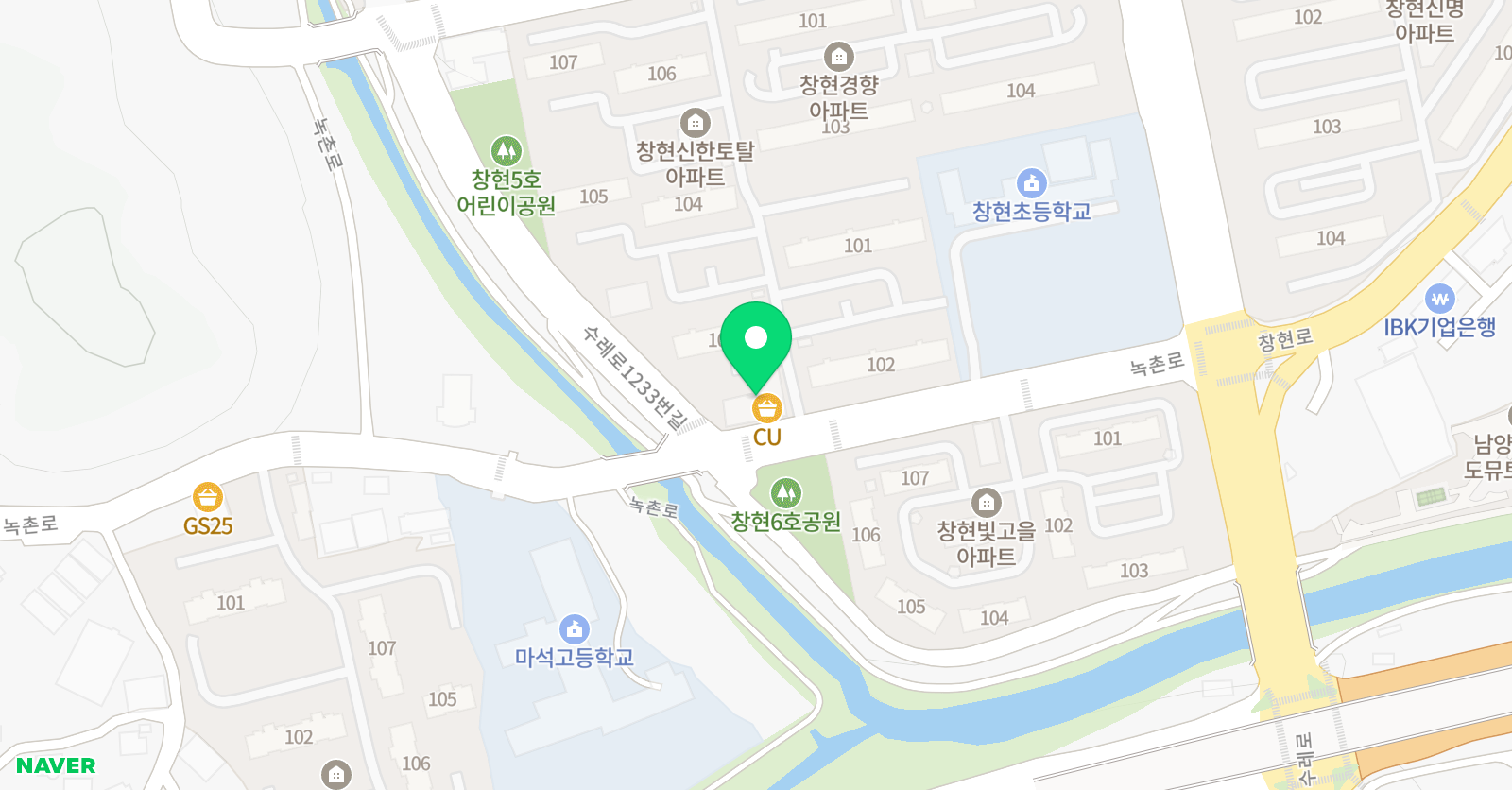 경희대석사 창현 태권도장 위치