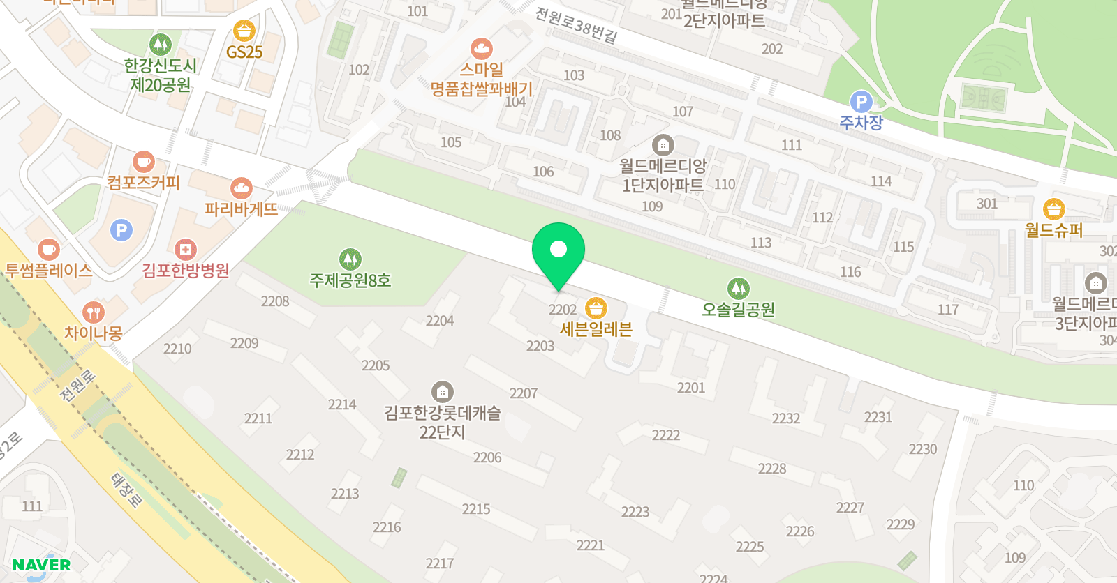 바름 음악교습소 위치
