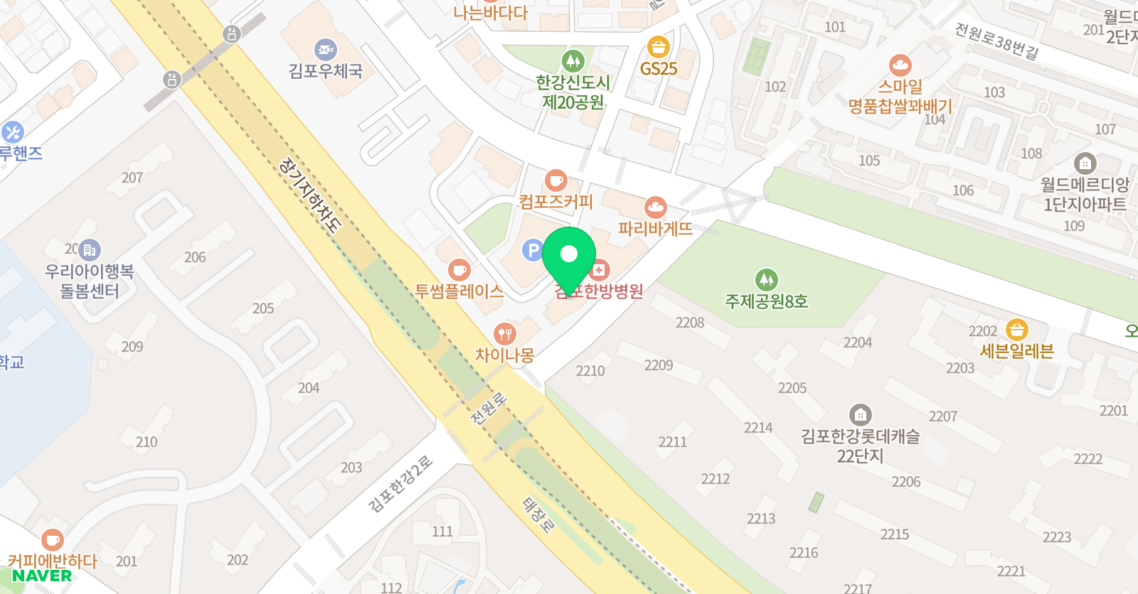 위너스 수학학원 위치