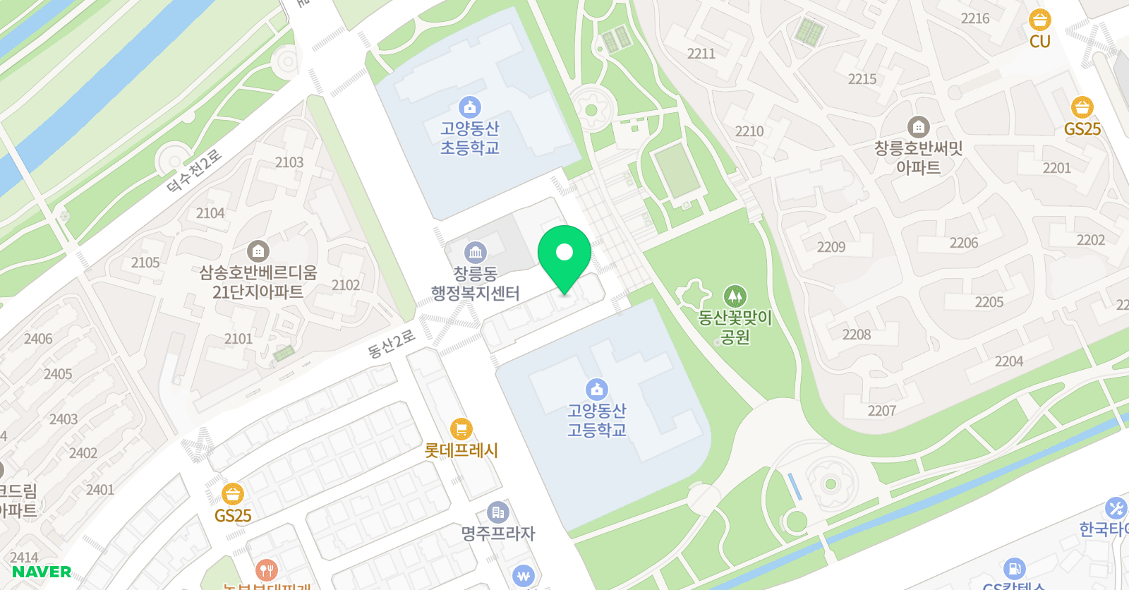 동산 쎈수학 위치
