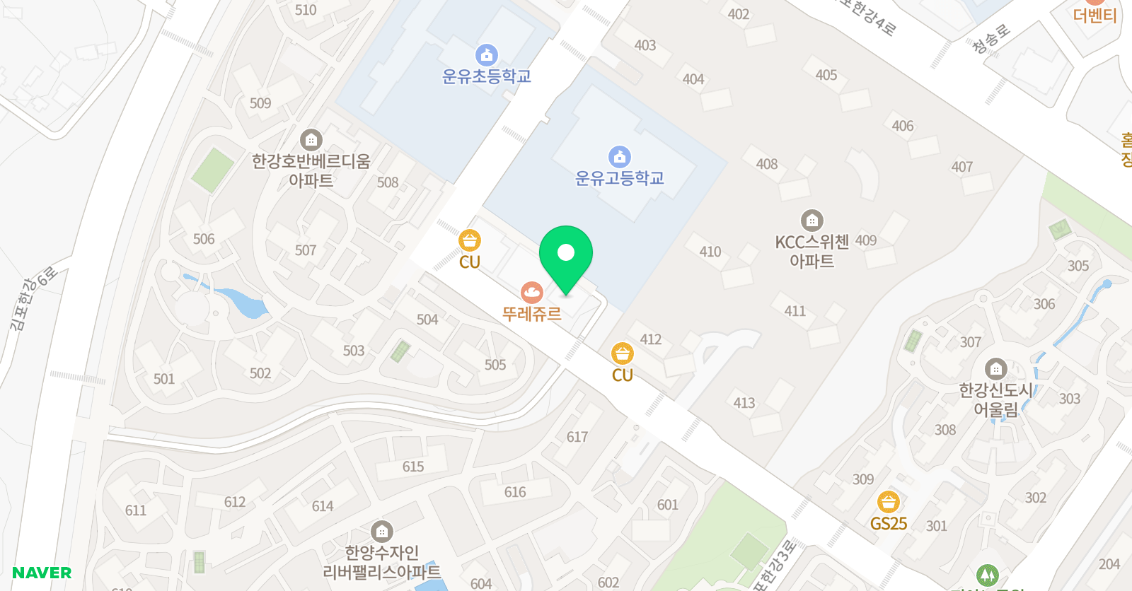 더스마트 학원 위치