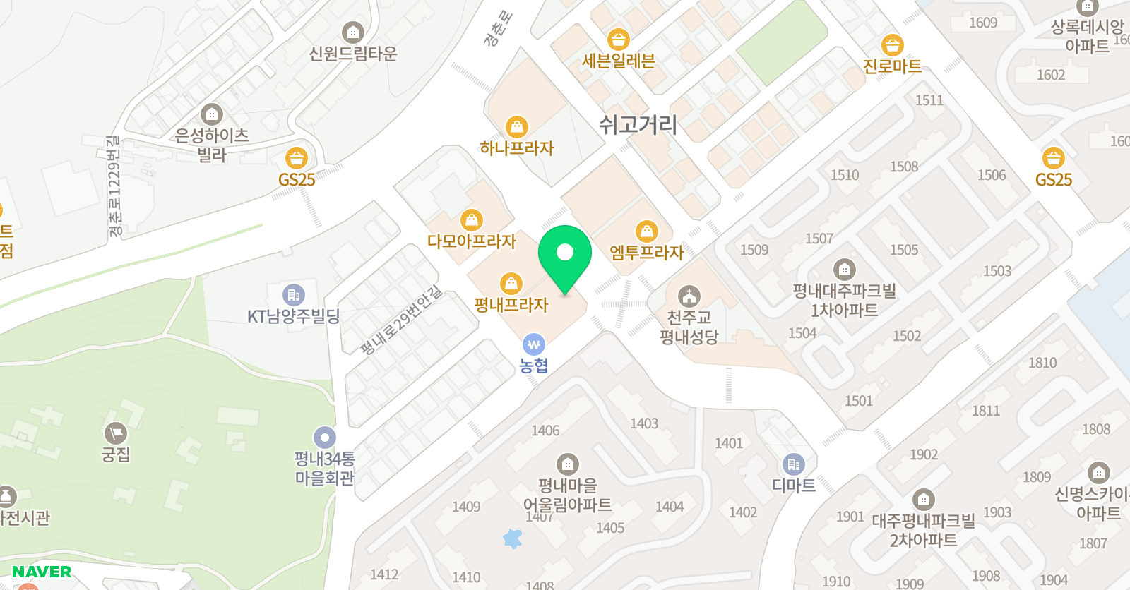 원에듀 학원 위치