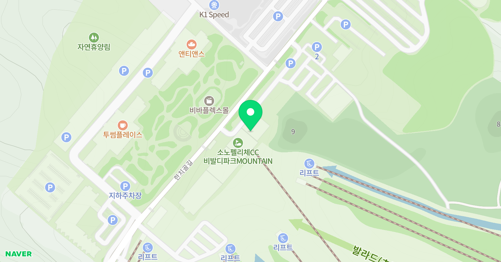 스키&스노보드 학교 위치