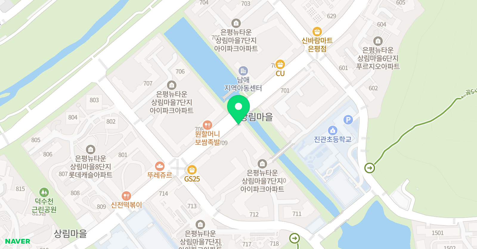 탑 국어학원 위치