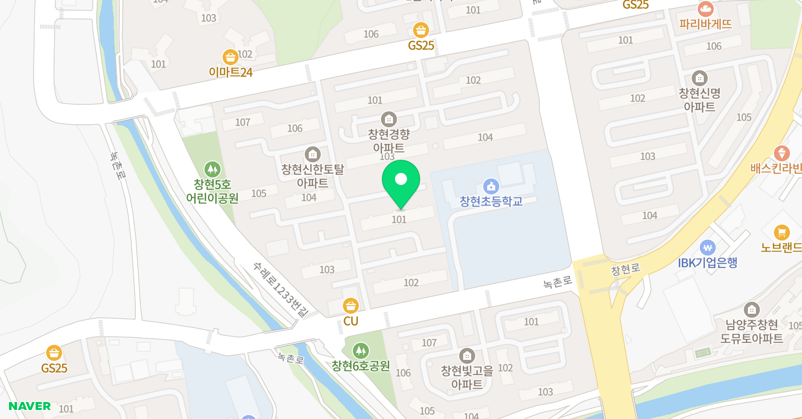 푸르넷 신한 공부방 위치