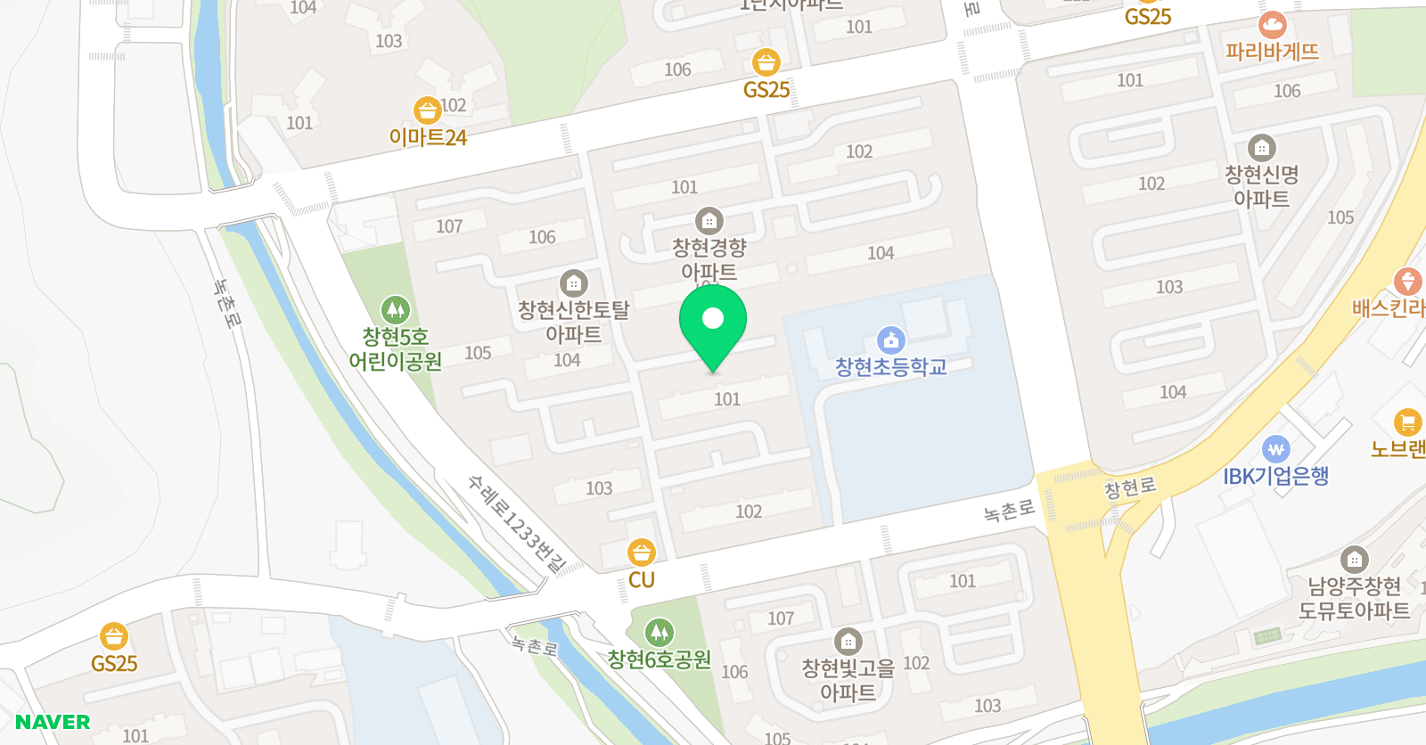 삼성영어 창현교실 위치