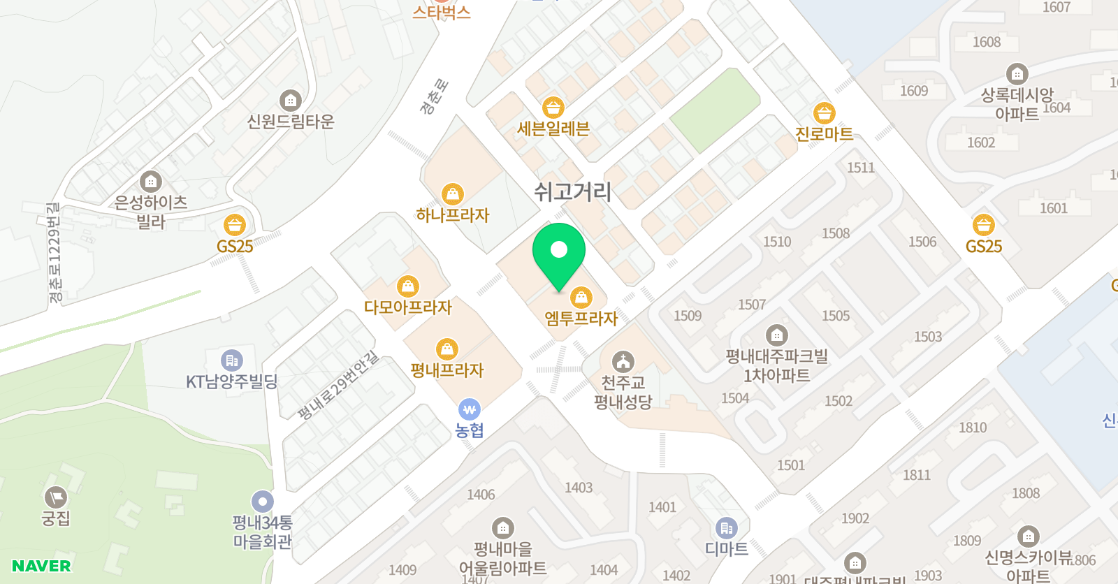 키모로봇 코딩학원 위치