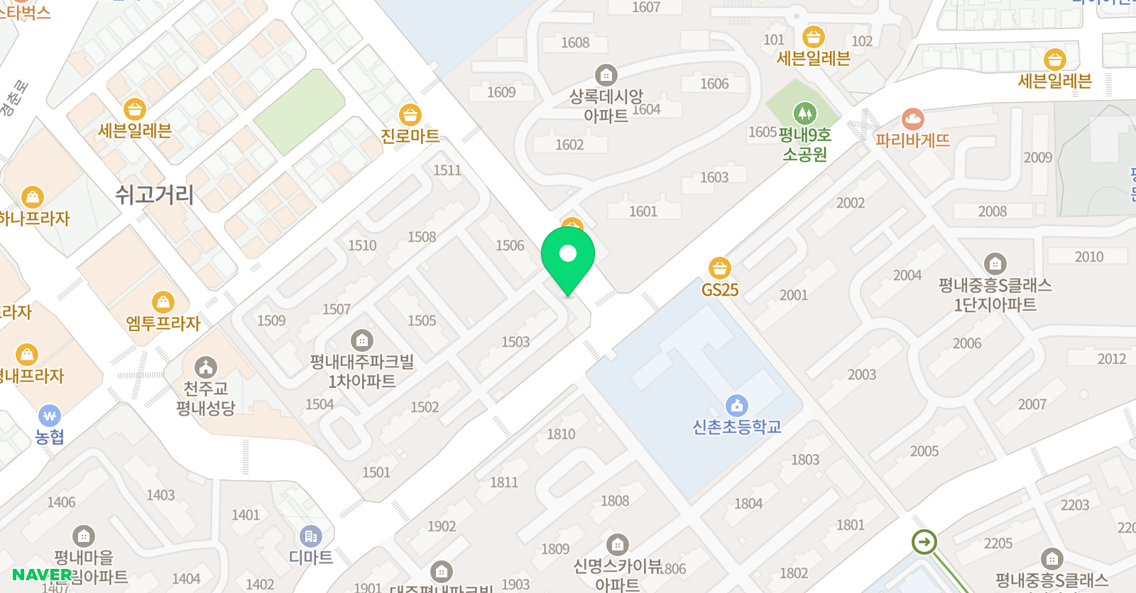 유신 태권도장 위치