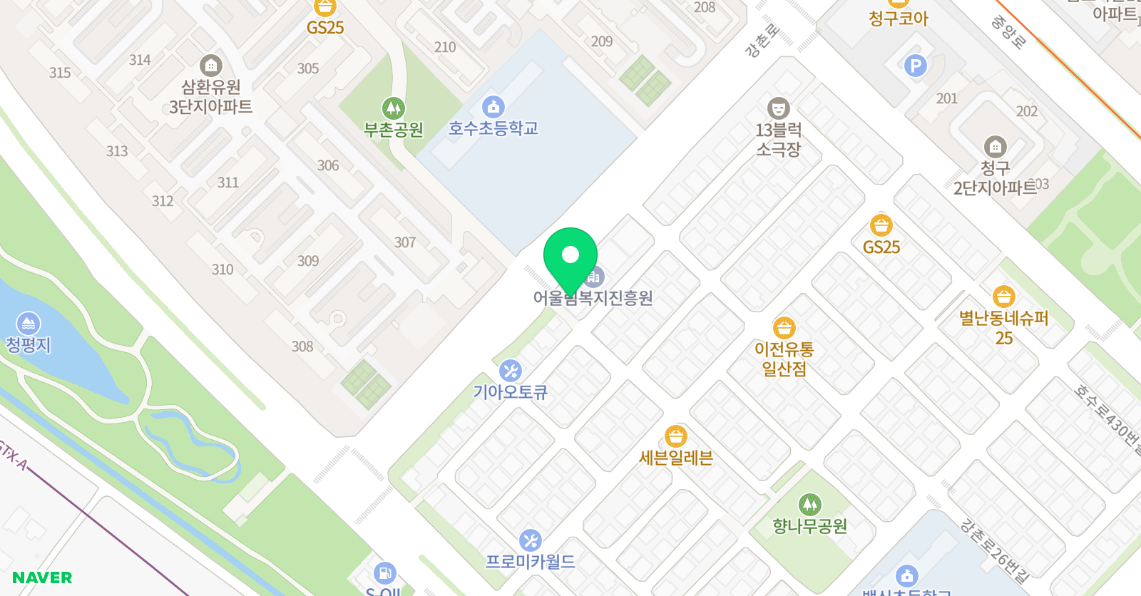 은혜 음악교습소 위치