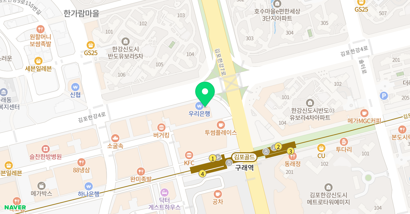 코리아발레 스튜디오 위치