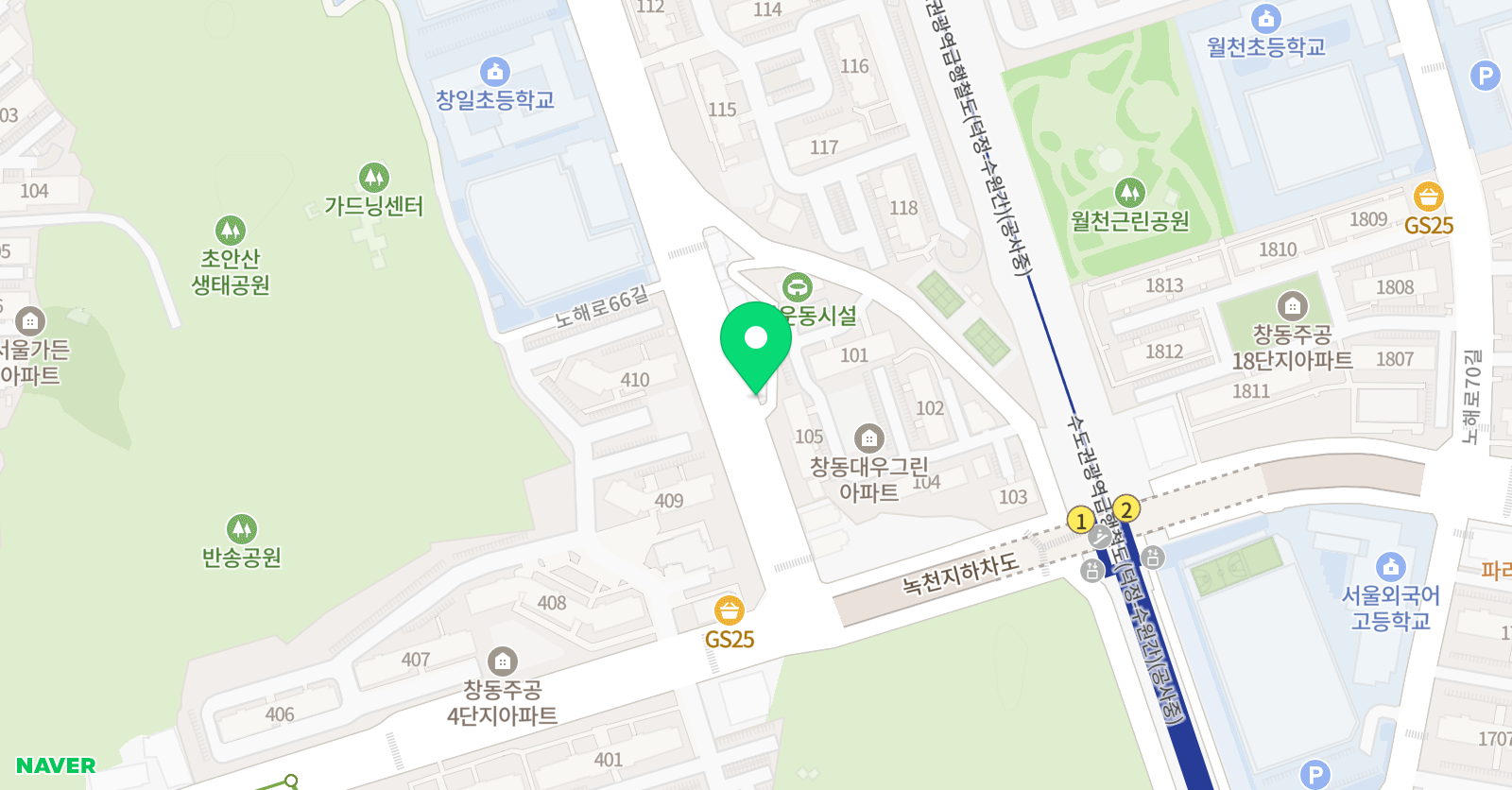 플라톤 독서토론논술 창일 논술교습소 위치