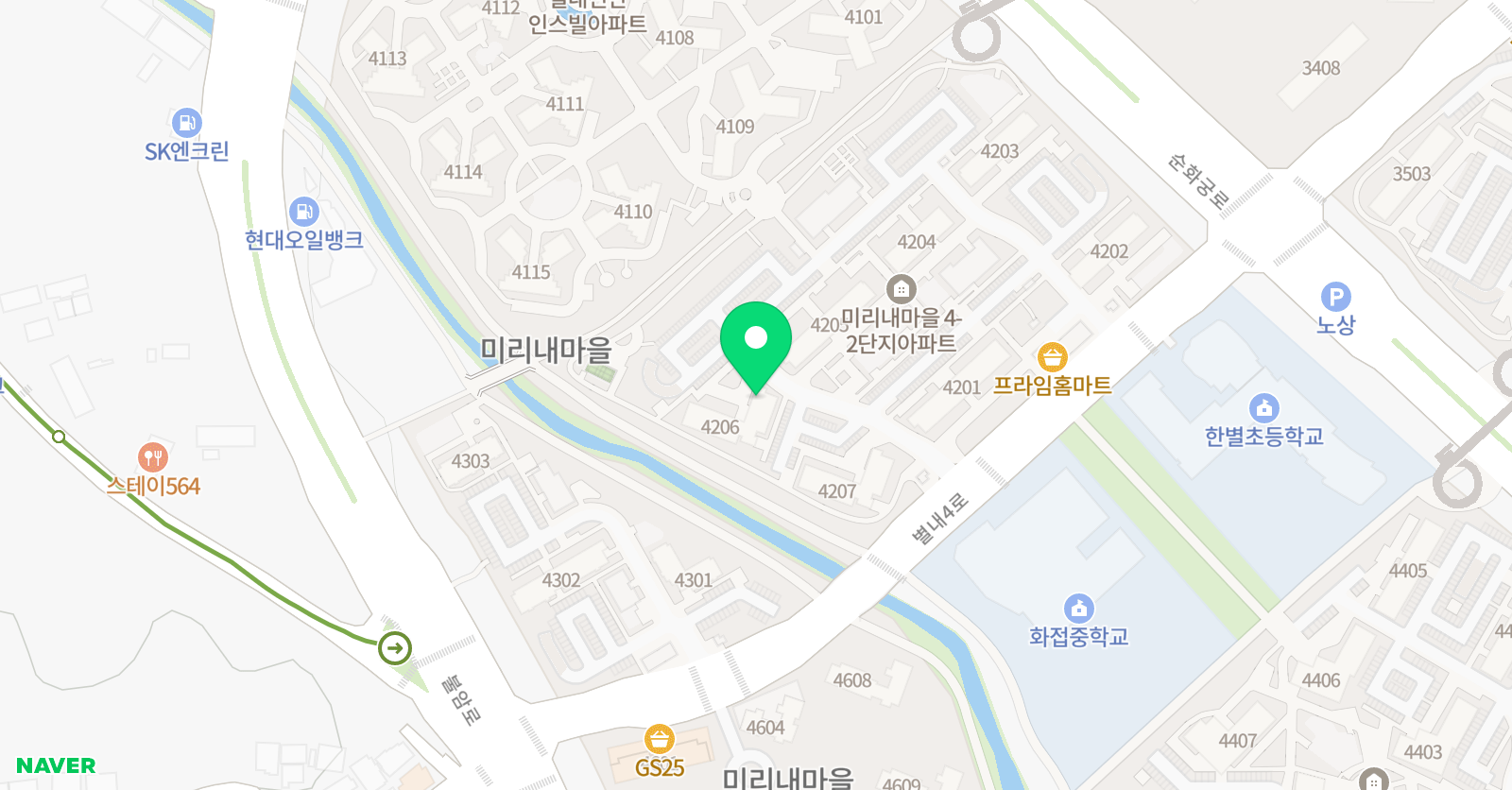 미리내 공부방 위치