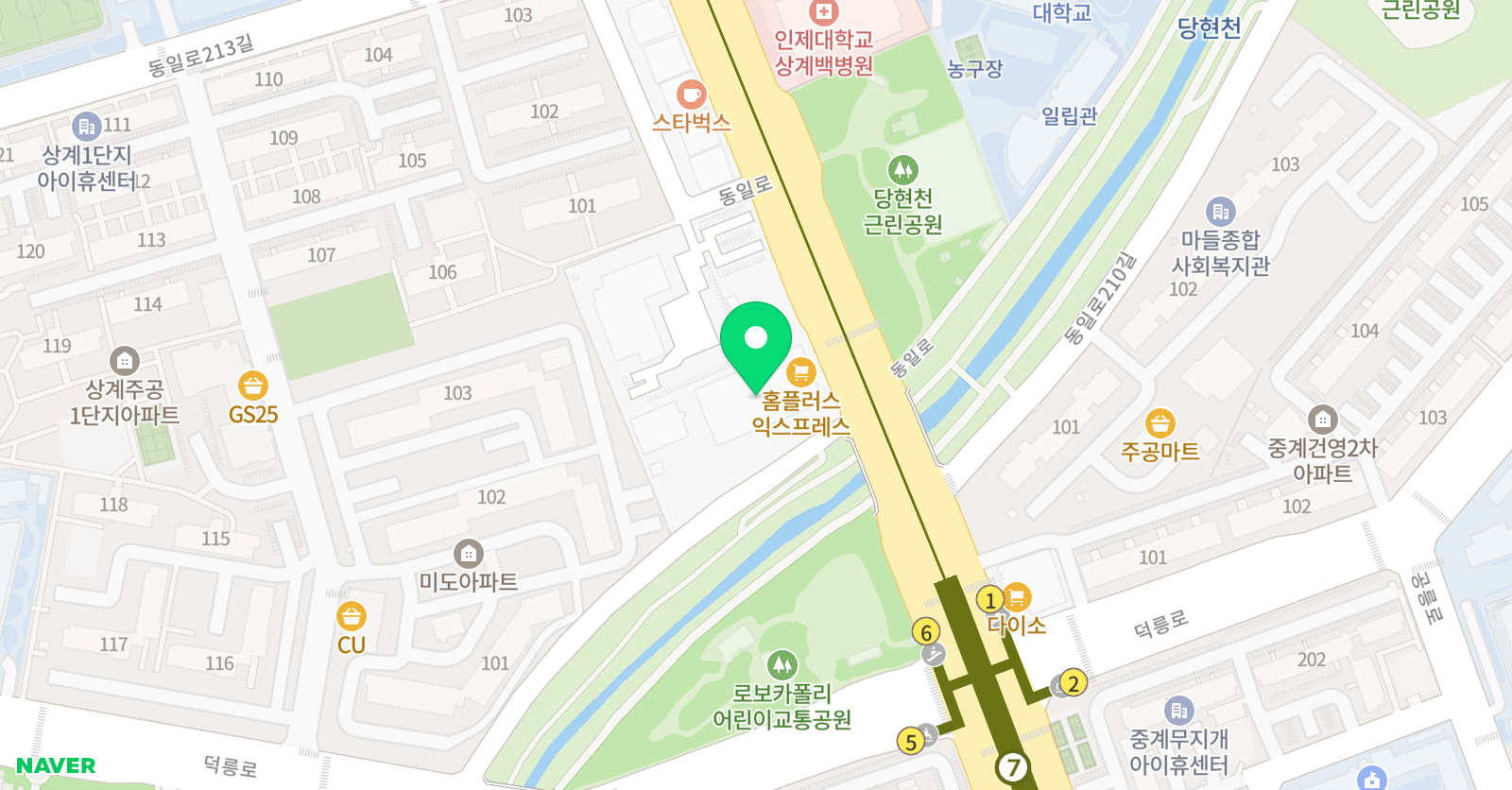 노원 류광하 FC 위치