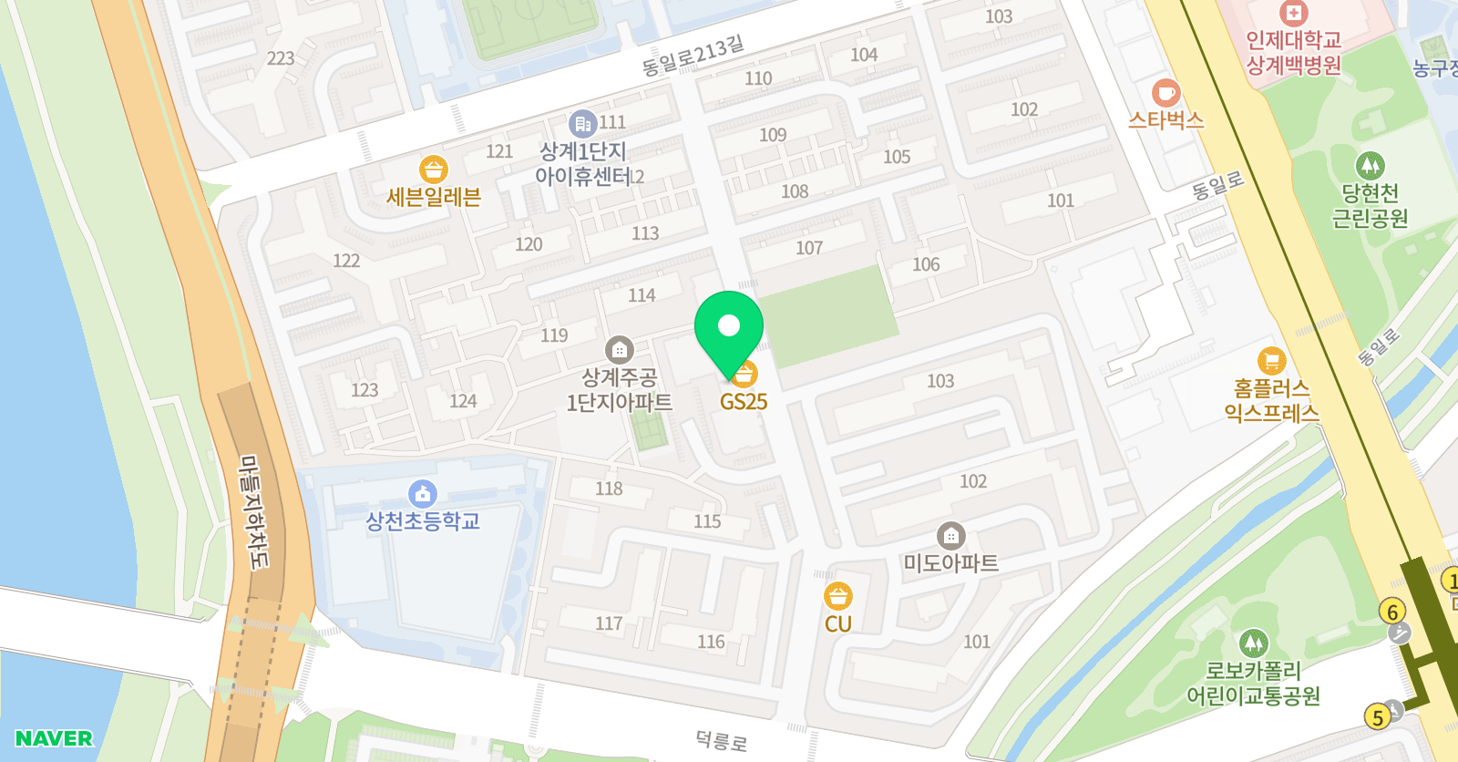 그린숲아트 미술교습소 위치