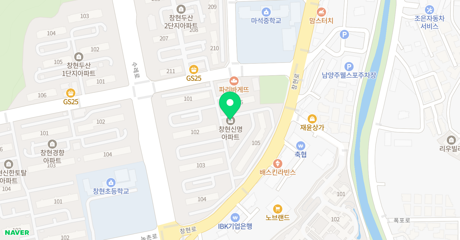 THE 채움 수학교습소 위치