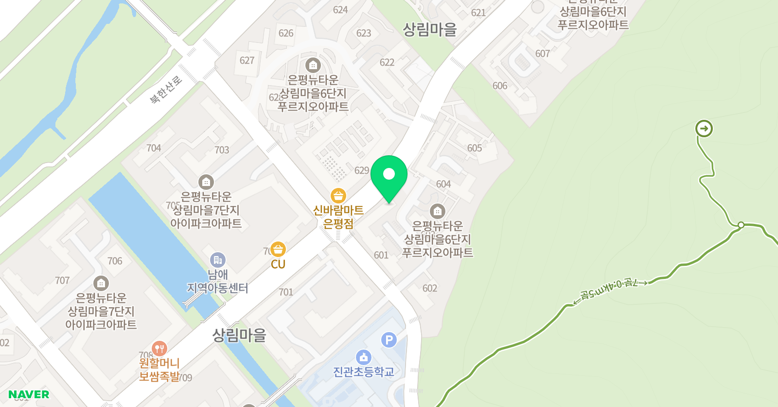 3030 영어 진관러닝센터 위치
