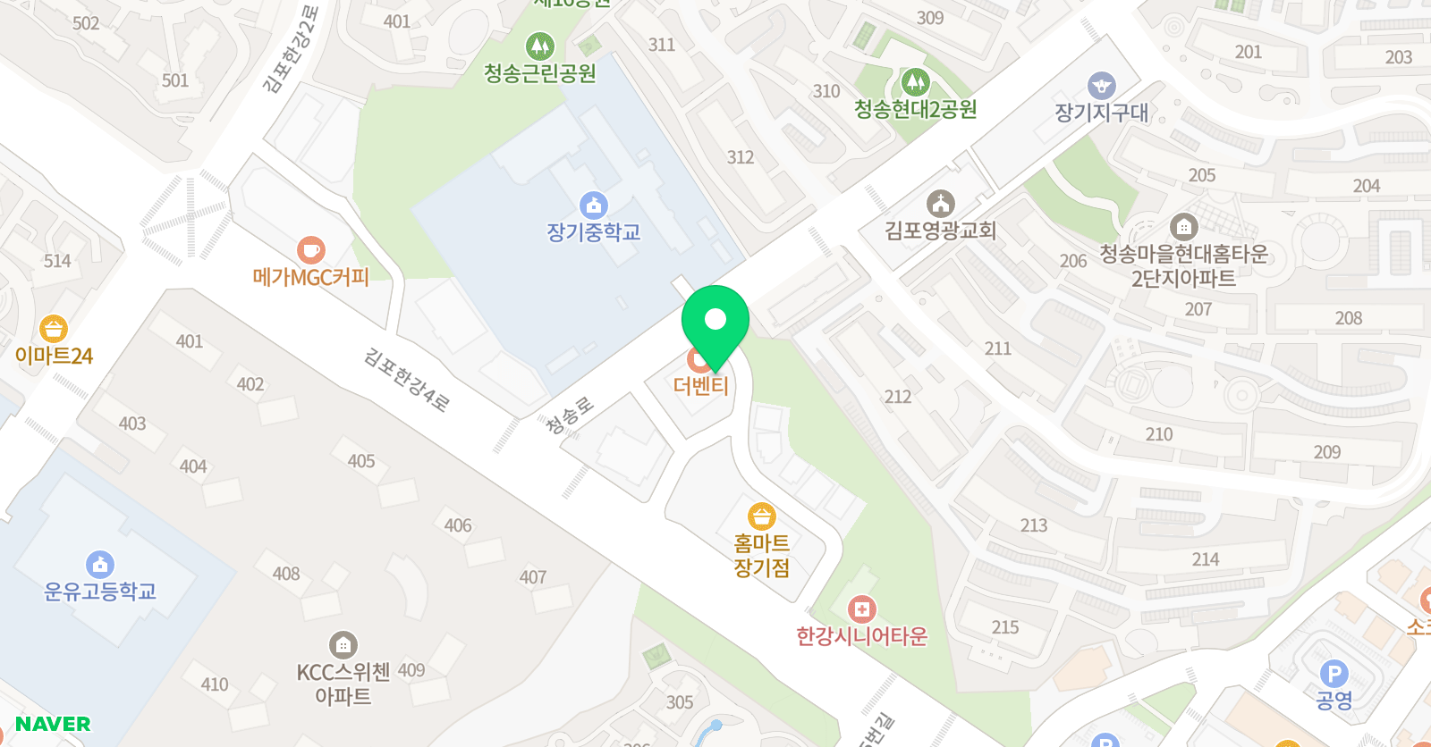 나를위한시간 미술학원 위치