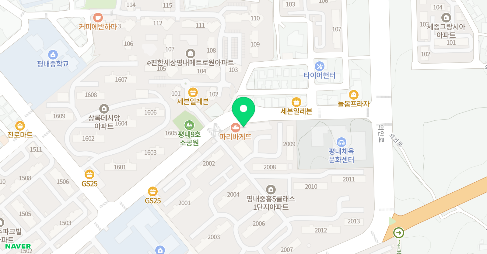 봄 미술학원 위치